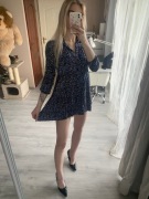 Kolorowa sukienka w kwiaty