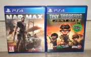 2 GRY PS4 TINY TROOPERS JOINT OPS ZOMBIE EDITION MAD MAX PREMIEROWA 