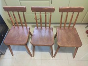 Krzesła drewniane 3 szt 