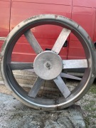 Wentylator 800mm (80cm) Suszarnia Kurnik Obora Polski silnik 3,3kw 1450obr