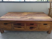 Stolik kawowy z litego palisandru! Drewno egzotyczne. 