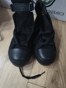 Nowe czarne wysokie trampki rozmiar 37