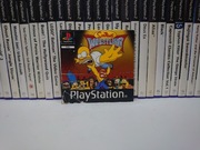 THE SIMPSONS WRESTLING KSIĄŻECZKA MANUAL PS1