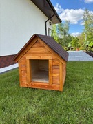 Buda dla psa rozmiar L + OCIEPLANA + GONT BITUMICZNY, Polecam