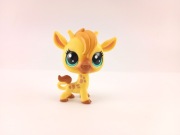 LITTLEST PET SHOP LPS - Żyrafa Giraffa Spotley #122 [j610]