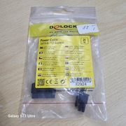 KABEL POWER SATA 15 PIN DO 6 PIN PCI-E 20cm zasilanie karty graficznej nowe