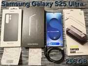 Samsung Galaxy S25 Ultra 256 GB, etui, szkło, dowód zakupu JAK NOWY., 