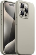 JETech Etui Silikonowe iPhone 15 Pro Max – Miękkie i Odporne