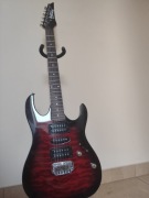 Sprzedam gitarę Ibanez grx70qa trb +nowe struny addario 10-52