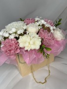 Bukiety ze świecami. flower box