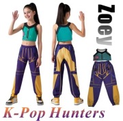 Kostium 110 K-Pop Hunters Zoey Łowczynie Demonów Demon Hunters bal karnawał