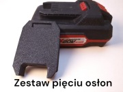 Osłona na akumulator Parkside X20V zestaw 5szt