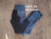 NOWE bryczesy dla kobiet - rozmiar 34 - Euro Hunter - jeans