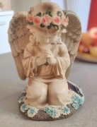 Anioł Aniołek Solarny Led Na Grób Do Ogrodu Tarasu Ozdoba!! Okazja!! Hit!!!