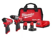 MILWAUKEE ORYGINALNY Zestaw wiertarko-wkrętarki i wkrętarki aku.