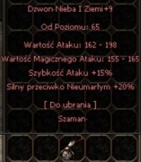 EQ Polska Metin2 Dzwon Nieba i Ziem +9 GG:68705849