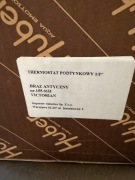 Termostat podtynkowy Victorian Huber kolor brąz antyczny