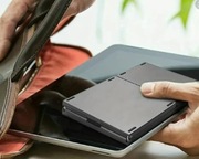 Cienka przenośna mini bezprzewodowa klawiatura z podkładką dotykową