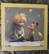 Kartka urodzinowa ręcznie robiona mały książę dowolny napis