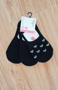 Stopki balerinki skarpety 3pak rozm 35-38 