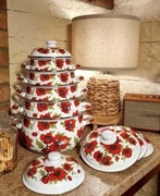 PROMOCJA  199 zł  Garnki emaliowane duże mąki