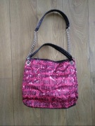 Torebka cekiny lakierowana łańcuch Fashion Boutiqe