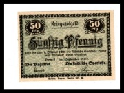 Babimost-Bomst, Magistrat, Sparkasse, 09.1920, 50 pf (Tieste 0820.05.25)