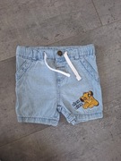Krótkie jeansy chłopięce Disney baby rozm. 86 cm