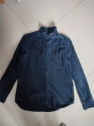 Koszula męska GStar  Raw rozmiar M granatowa jeansowa
