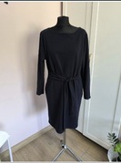 Sukienka dzianinowa Numoco, rozmiar XL (42), granatowa