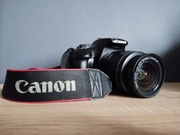 Lustrzanka Canon EOS 1100D + Obiektyw Canon EF-S 18-55mm