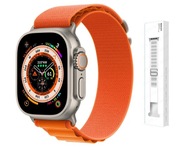 PASEK ALPINE APPLE WATCH 44/45/49mm Pomarańczowy