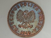 5 groszy 1949 Brąz stan 1 (857)