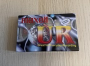 Kaseta magnetofonowa MAXELL UR 90. 1 szt. Nowa. Zafoliowana