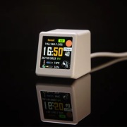 GeekMagic Ultra Smart Zegar WiFi Stacja Pogody GIF Biurko