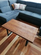 Stolik kawowy dębowy, szczotkowany, olejowany