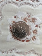 Moneta 100 zł. Centrum zdrowia matki polki 