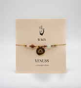 Bransoletka znak zodiaku WAGA kamienie naturalne