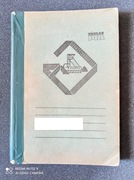 Brulion 160 k w kratkę B5 XXX lat PRL matematyka