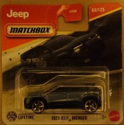 Matchbox 2023 Jeep Avenger 63/125, model 1:64 Mattel