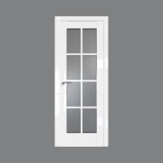 Drzwi profil doors biały połysk bezprzylgowe z ościeżnicą regulowaną. Nowe!