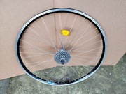 koło tylne 28"  z kasetą 8-ka SHIMANO HG