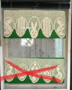 Firanka szydełkowa 110 x 45 cm 