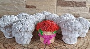 Bukiety gipsowe róże