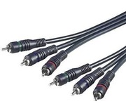 Cinch x 3 RGB,- kabel-KJACKCMM3HQ-3
