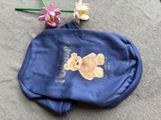 Rozmiar L 34 cm granatowa niebieska bluza dla psa elastyczna przewiewna