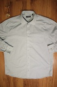 Koszula Dressmann r. 2XL 45/46 biała wzór dł rękaw bawełniana męska 