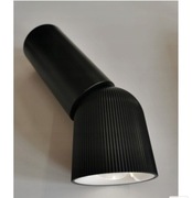 KINKIET ŚCIENNY CZARNY 16 CM Z PILOTEM I REGULACJĄ 4 BARW ŚWIATŁA.