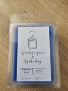 Sojowy wosk do kominka o zapachu Smoked Cigars & Old Whiskey