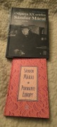 2 nowe w twardych oprawach Sandor Marai Biografia Życie i dzieło Porwanie E